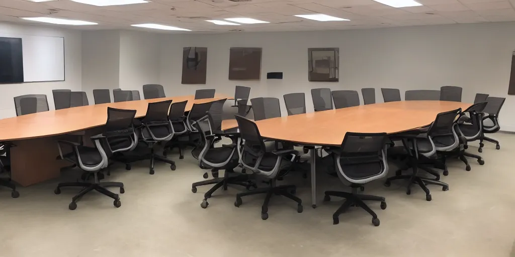 Image similar to conference table hell