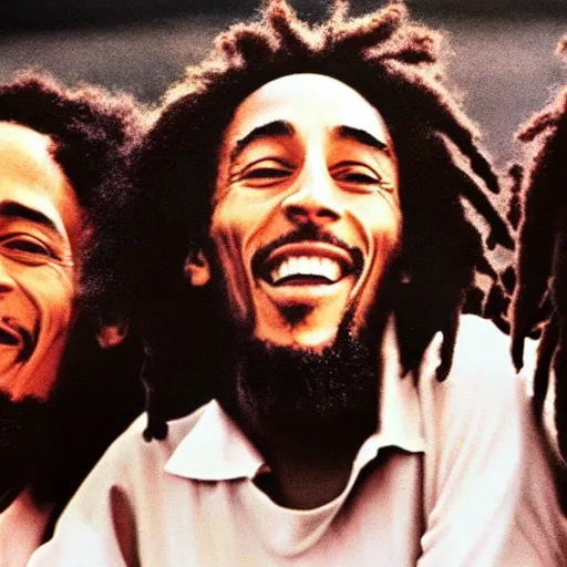 Prompt: Three Little Birds by Bob Marley