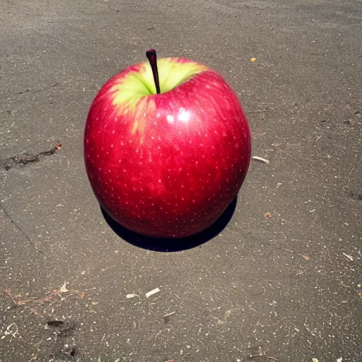 Image similar to an apple doing CrossFit