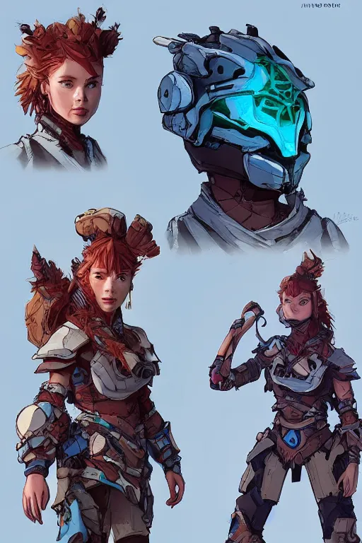 Image similar to combination suit armor aloy horizon forbidden west horizon zero dawn robot ninja mask helmet backpack tribal, art gta 5 comics, official fanart behance hd artstation by jesper ejsing, by rhads, makoto shinkai and lois van baarle, ilya kuvshinov, ossdraws radiating a glowing aura cgi rtx 2 0 2 2