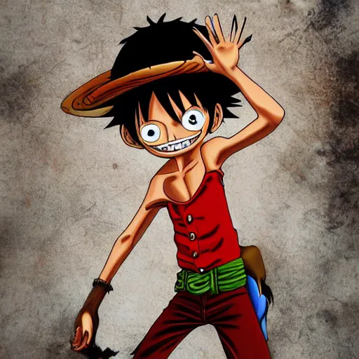 Image similar to monkey as luffy photography