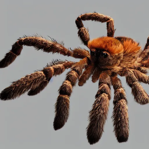 Prompt: a japanese tarantula, unreal engine 5