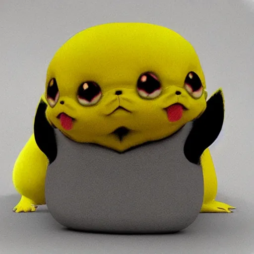 Prompt: disgusting realistic pikachu, baroch flemish, horror, monstrosity, realistic,