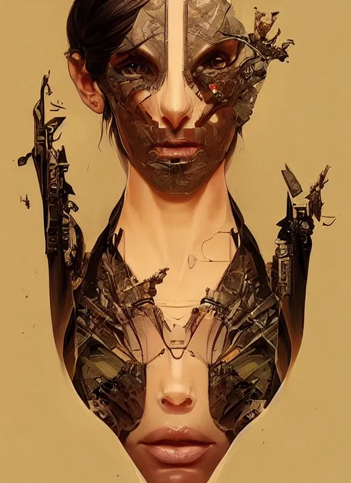 Prompt: symmetry!! altered carbon, machine parts embedded into face, intricate, elegant, highly detailed, digital painting, artstation, concept art, smooth, sharp focus, illustration, art by artgerm and greg rutkowski and alphonse mucha, 8 k
