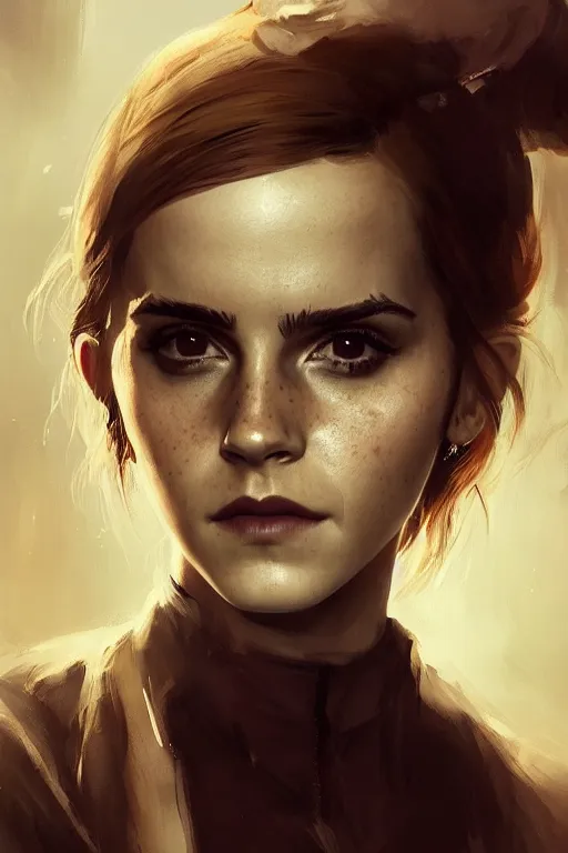 Prompt: a portrait of emma watson as an attractive succubui by greg rutkowski, sung choi, mitchell mohrhauser, maciej kuciara, johnson ting, maxim verehin, peter konig, bloodborne, 8 k photorealistic, cinematic lighting, hd, high details, dramatic, dark atmosphere, trending on artstation