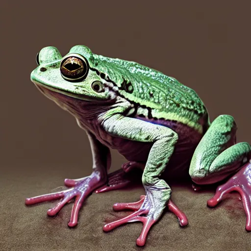 Image similar to a xenomorph frog