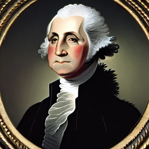 Image similar to photograph of george washington 4k