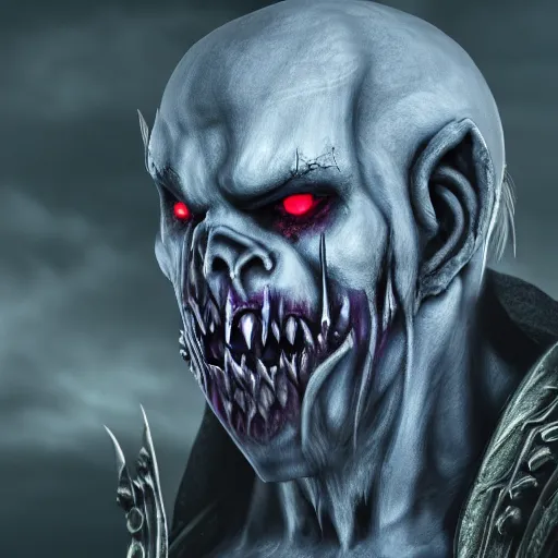 Image similar to a ghoul from warcraft 3, ultrarealistic, photograph, 5 0 mm, uhd, 4 k