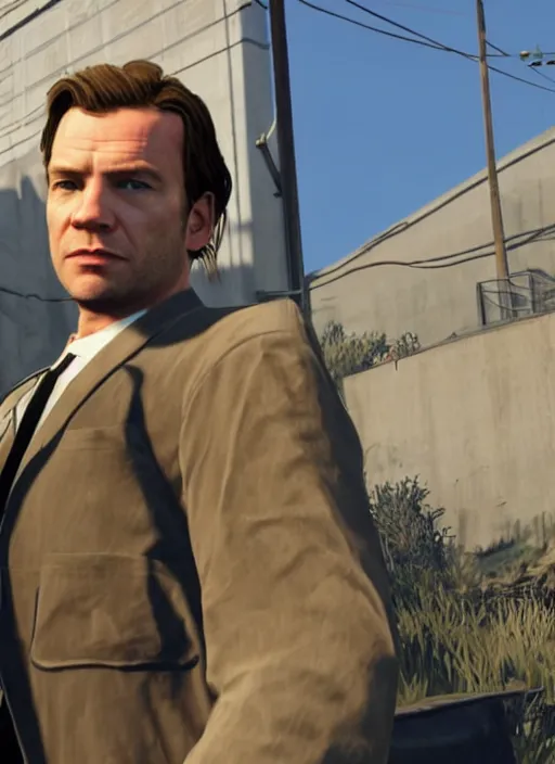 Image similar to Ewan McGregor in GTA V