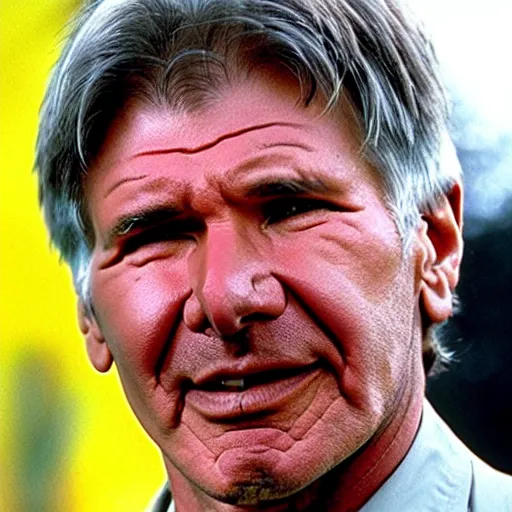 Image similar to harrison ford sneezing