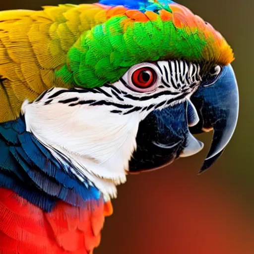 Image similar to close up of a beautiful parrot pheasant