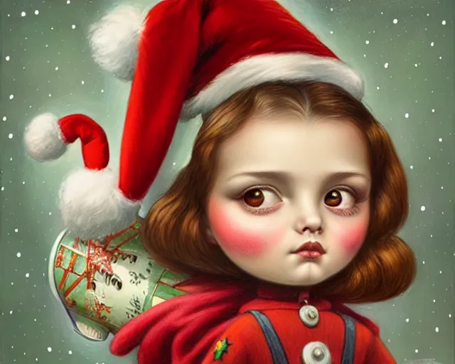 Prompt: closeup profile portrait of victorian space rockets, nicoletta ceccoli, mark ryden, lostfish, max fleischer, hyper realistic, artstation, illustration, digital paint, matte paint, vivid colors, bright, cheerful, detailed and intricate christmas environment