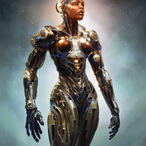 Prompt: full figure ultra realistic illustration, keaunu reeves as cyborg, intricate, elegant, highly detailed, digital painting, artstation, concept art, smooth, sharp focus, illustration, art by artgerm and greg rutkowski and alphonse mucha