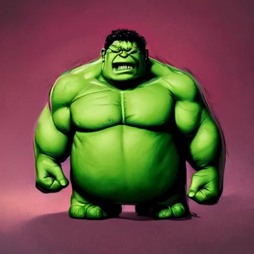 Image similar to squishy hulk, soft hulk