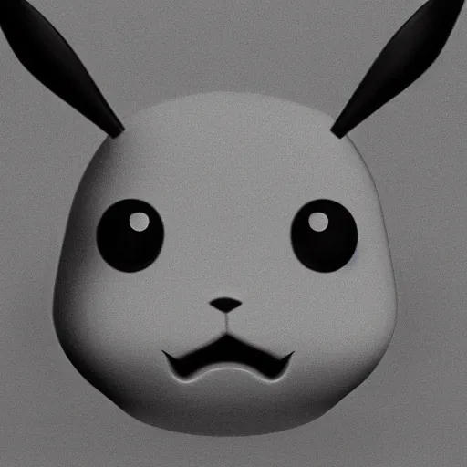 Prompt: a sad pikachu, dramatic portrait, high-contrast photograph, deep sadness, 4k, highly detailed