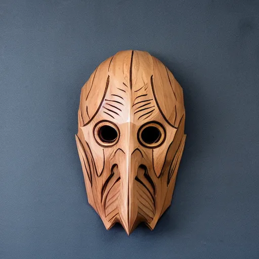 Image similar to illithid wooden mask