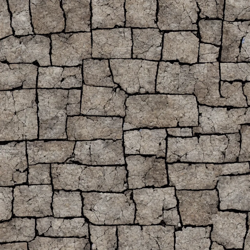 Prompt: broken stone bricks texture material, high definition, high detail, 8k, photorealistic