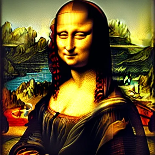 Image similar to the mona lisa