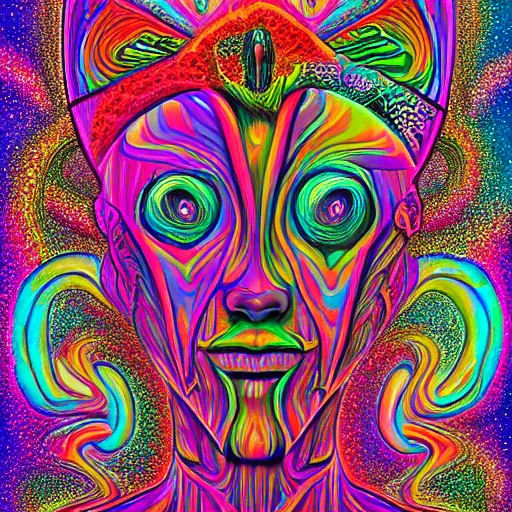 travel in void dimension, psychodelic art by alex | Stable Diffusion ...