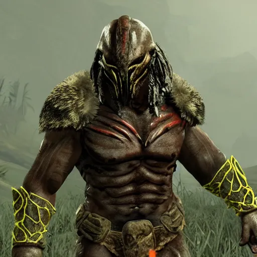 Prompt: predator in skyrim