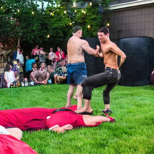 Image similar to fuggler backyard wrestling