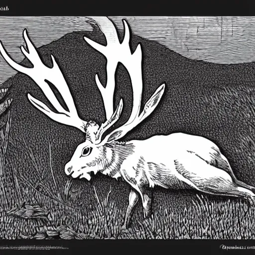 Image similar to The Jackalope