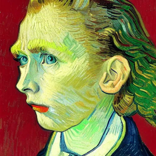 Prompt: high quality high detail painting by vincent van gogh, hd, young shocked girl, photorealistic lighting