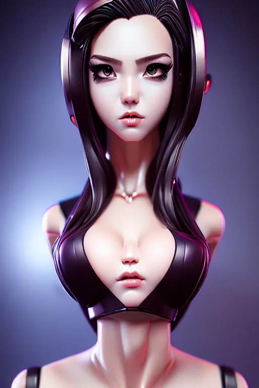 Image similar to android secretary by Artgerm and WLOP