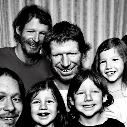 Image similar to aphex twin family photo