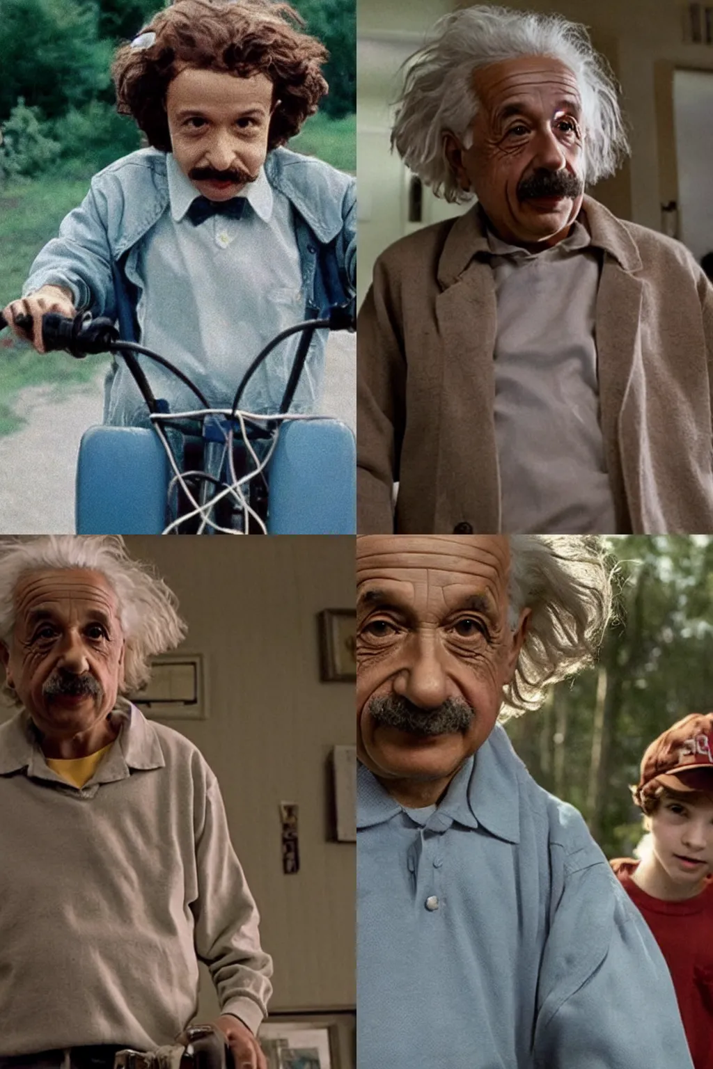 Image similar to Albert Einstein in Stranger Things