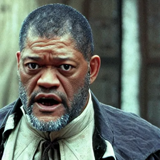 Prompt: Laurence Fishburne in The Patriot