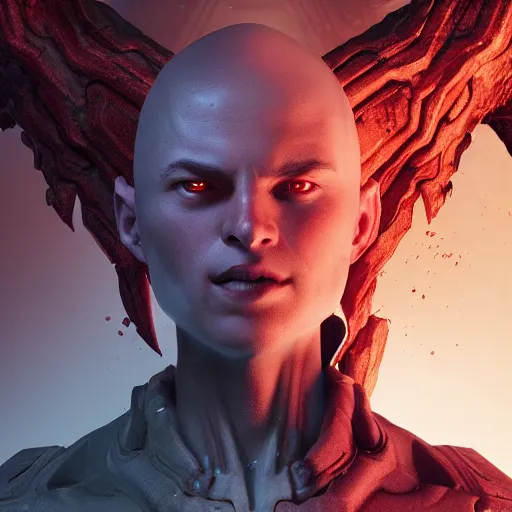 Prompt: Caillou corrupted by demonic power in doom eternal, intricate artwork by Tooth Wu and wlop and beeple. octane render, trending on artstation, greg rutkowski very coherent symmetrical artwork. cinematic, hyper realism, high detail, octane render