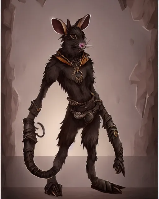 Image similar to a full body shot of an anthro furry rat wearing a fantasy armor making a selfie, fantasy, artstation, furry art, furaffinity, deviantart, symmetrical, highly detailed, award winning, trending