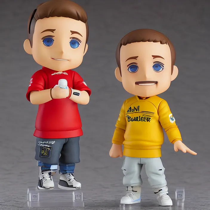 Image similar to mac miller, a nendoroid of the rapper mac miller, figurine, detailed product photo