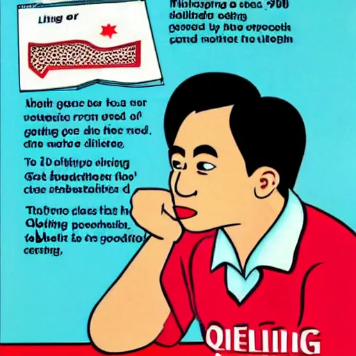 Image similar to a 1 9 9 0 s singaporean public education poster about quitting gambling