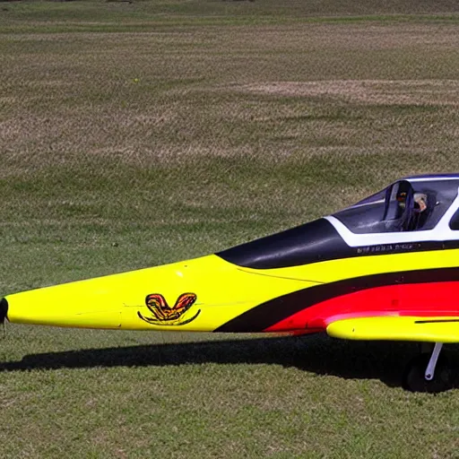 Image similar to vans rv - 8 light aircaft with a wasp paint scheme