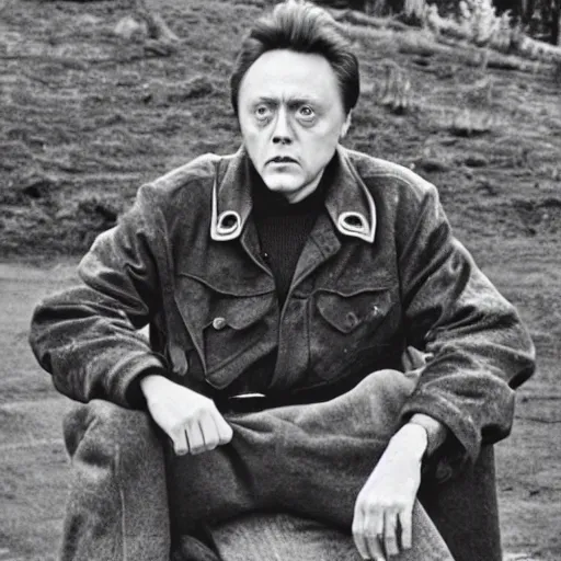 Image similar to photo christopher walken in ussr