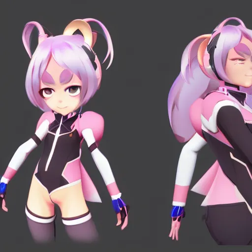 Image similar to a young girl with the appearance of pardofelis from honkai impact 3 rd, character design, 4 k