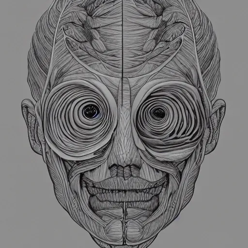 Image similar to the anatomy of a head of lettuce that looks like a handsome man, an ultrafine detailed painting by james jean, intricate linework, full color, studio ghibli, behance contest winner, vanitas, angular, altermodern, unreal engine