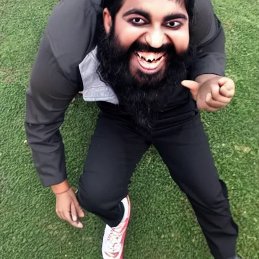 Image similar to Mutahar Muta Anas laughing