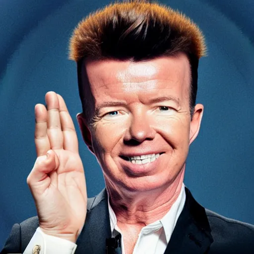 Prompt: Rick Astley deserting you