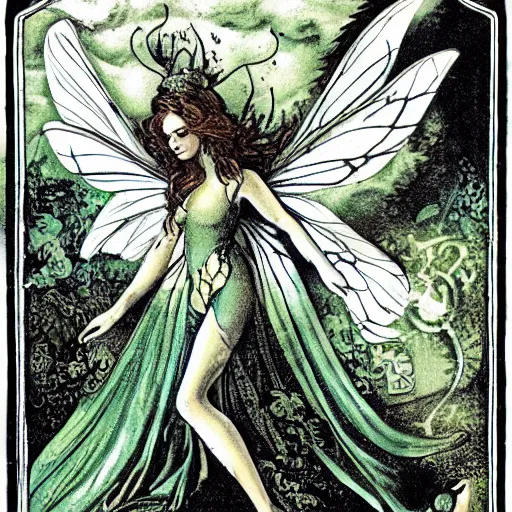 Image similar to the absinthe fairy