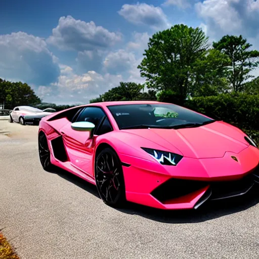 Prompt: lamborghini in virginia beach