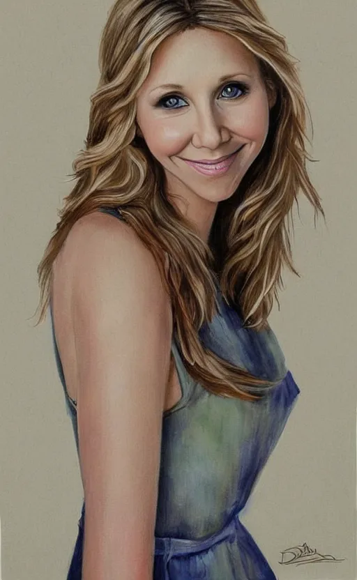 Image similar to beautiful art of Sarah Chalke, by David LaChapell