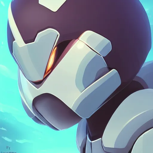 Image similar to face icon stylized minimalist mega man, loftis, cory behance hd by jesper ejsing, by rhads, makoto shinkai and lois van baarle, ilya kuvshinov, rossdraws global illumination