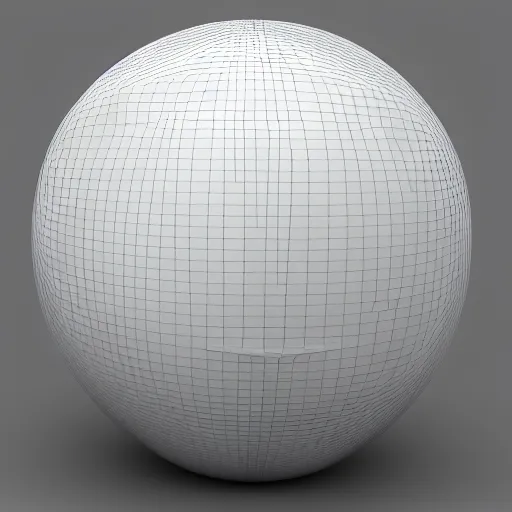 Prompt: 3 d render of a perfect sphere