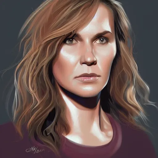 Image similar to olivia benson, digital painting, ultradetailed, artstation, ultradetailed, pinterest,