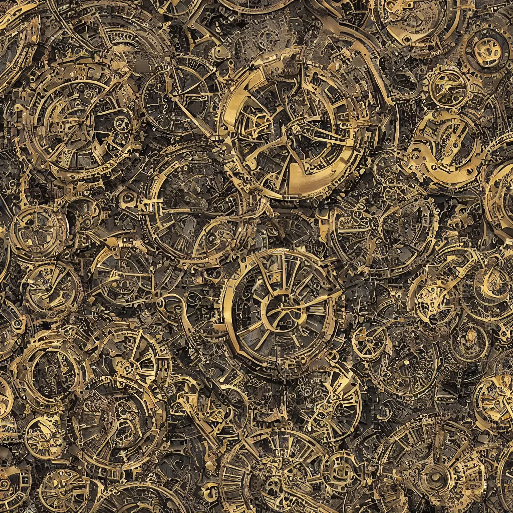 Image similar to clockwork texture, 4k