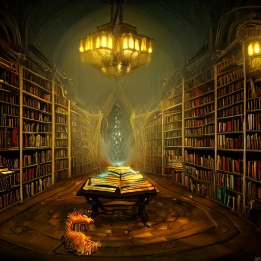 Magic Library with Space/Fantasy Lighting - Creations Feedback - Developer  Forum