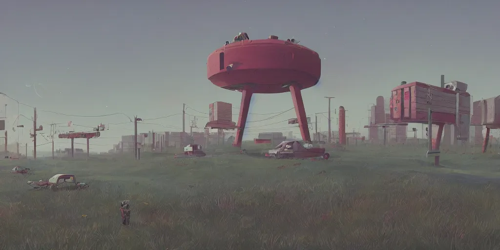 Image similar to simon stalenhag